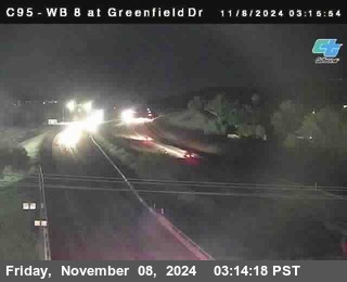 WB 8 at Greenfield Street