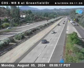 WB 8 at Greenfield Street