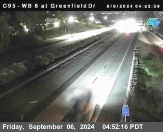 WB 8 at Greenfield Street