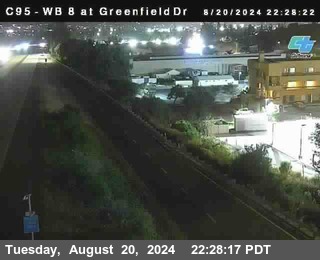 WB 8 at Greenfield Street