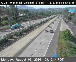 WB 8 at Greenfield Street