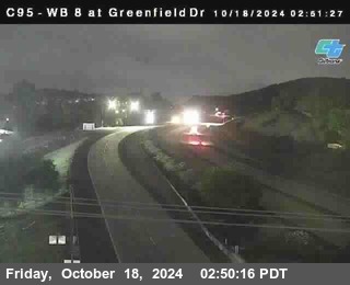 WB 8 at Greenfield Street