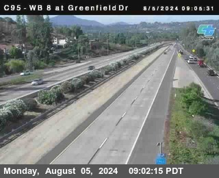 WB 8 at Greenfield Street