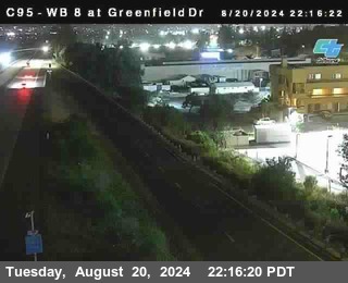 WB 8 at Greenfield Street