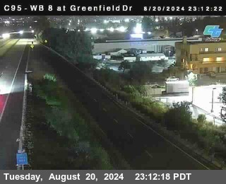 WB 8 at Greenfield Street