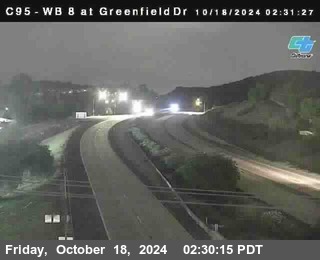 WB 8 at Greenfield Street