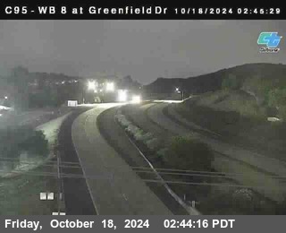 WB 8 at Greenfield Street