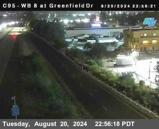 WB 8 at Greenfield Street