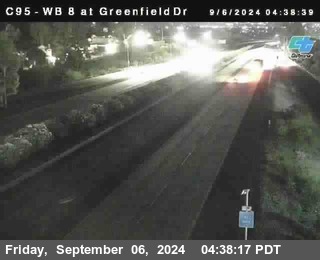 WB 8 at Greenfield Street