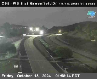 WB 8 at Greenfield Street