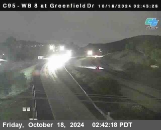 WB 8 at Greenfield Street