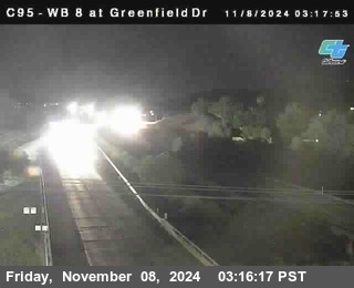 WB 8 at Greenfield Street