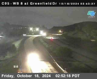 WB 8 at Greenfield Street