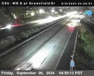 WB 8 at Greenfield Street