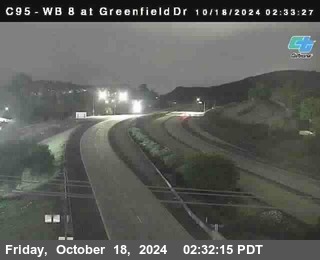 WB 8 at Greenfield Street