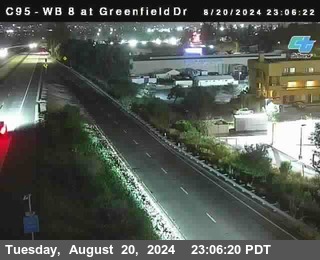 WB 8 at Greenfield Street