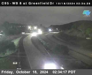 WB 8 at Greenfield Street