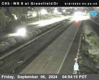 WB 8 at Greenfield Street