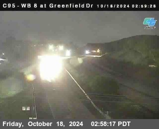 WB 8 at Greenfield Street