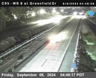 WB 8 at Greenfield Street