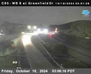 WB 8 at Greenfield Street