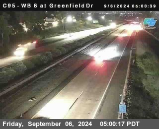 WB 8 at Greenfield Street