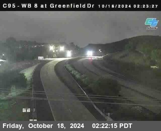 WB 8 at Greenfield Street