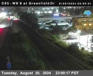 WB 8 at Greenfield Street