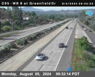 WB 8 at Greenfield Street