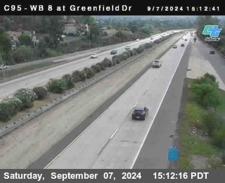 WB 8 at Greenfield Street