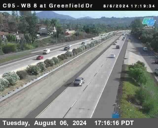 WB 8 at Greenfield Street