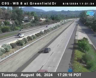 WB 8 at Greenfield Street