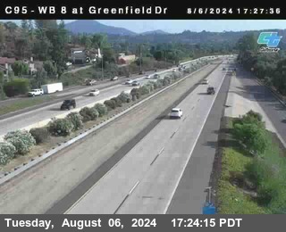 WB 8 at Greenfield Street