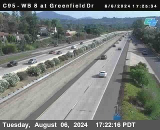 WB 8 at Greenfield Street