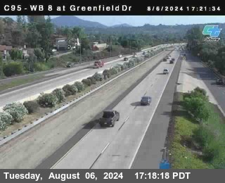 WB 8 at Greenfield Street