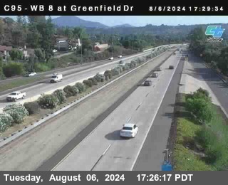 WB 8 at Greenfield Street