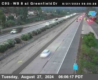 WB 8 at Greenfield Street