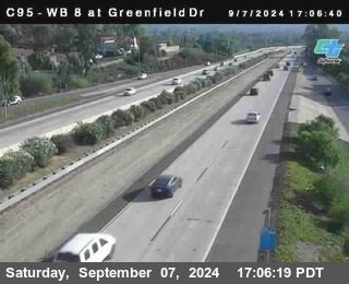 WB 8 at Greenfield Street