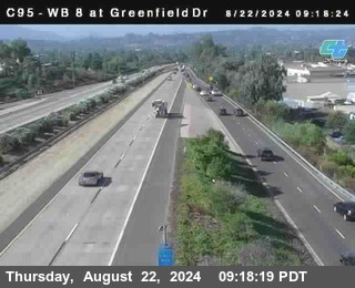 WB 8 at Greenfield Street