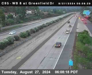 WB 8 at Greenfield Street