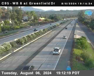 WB 8 at Greenfield Street