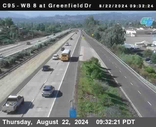 WB 8 at Greenfield Street