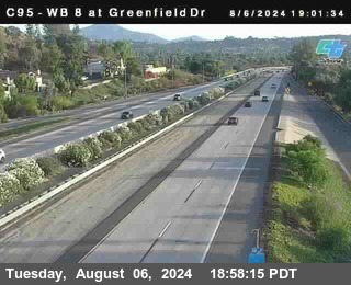 WB 8 at Greenfield Street