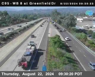 WB 8 at Greenfield Street