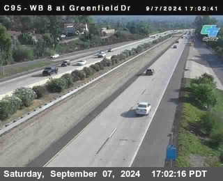 WB 8 at Greenfield Street