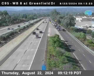 WB 8 at Greenfield Street