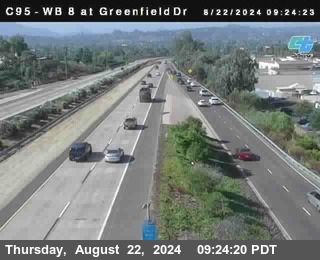 WB 8 at Greenfield Street