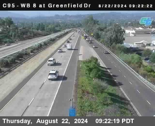 WB 8 at Greenfield Street