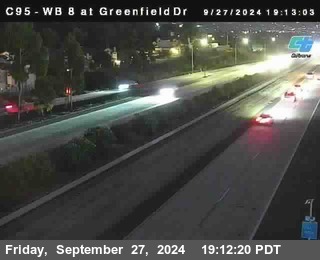 WB 8 at Greenfield Street