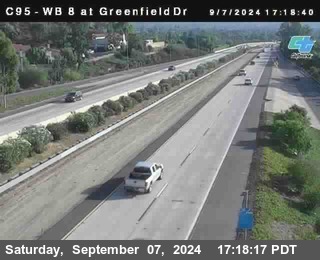 WB 8 at Greenfield Street